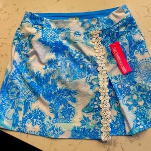 Lilly Pulitzer skort size 12 euc no tags